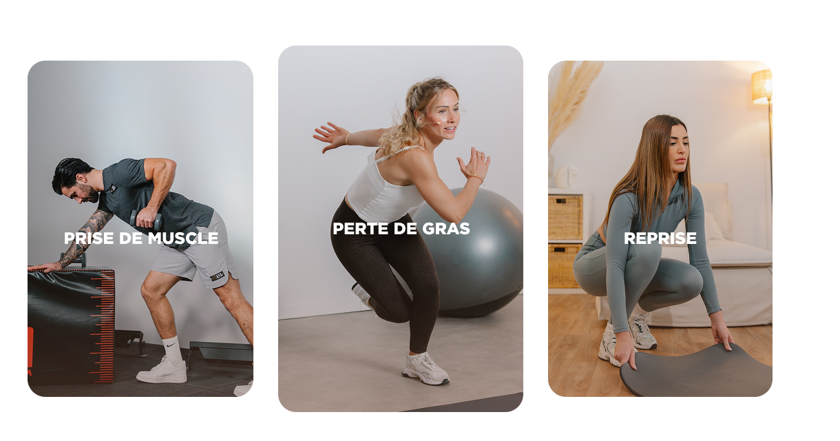 Des programmes fitness pour tous les objectifs